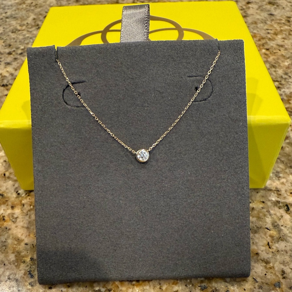 Kendra Scott Diamond Pendant Necklace, 14k Gold, fine jewlery